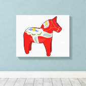 Toile Cheval dalécarlien (Insitu (Plancher de Bois))