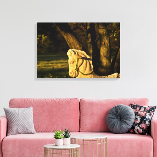 Toile Cheval de châtaignes (Insitu(Salon))