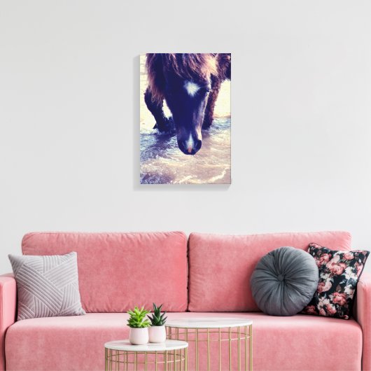 Toile Cheval de natation (Insitu(Salon))