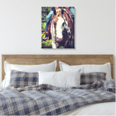 Toile Cheval de peinture de l'Ouest (Insitu(Chambre))