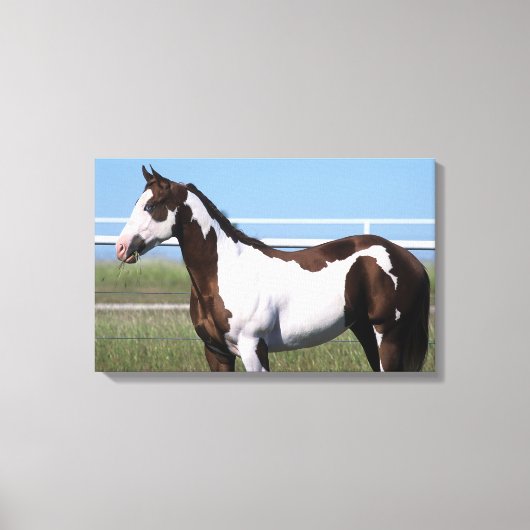 Toile Cheval de peinture debout (Recto)