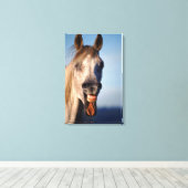 Toile cheval de rire (Insitu (Plancher de Bois))