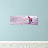 Toile Cheval du désert P8640 (Insitu (Plancher de Bois))
