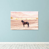 Toile Cheval du désert P8664 (Insitu (Plancher de Bois))