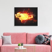 Toile Cheval en feu (Insitu(Salon))
