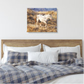 Toile Cheval errant dans les collines pittoresques du Bi (Insitu(Chambre))