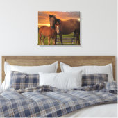Toile Cheval et poney (Insitu(Chambre))