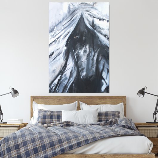 Toile Cheval foncé (Insitu(Chambre))