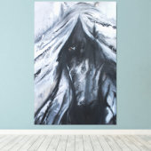 Toile Cheval foncé (Insitu (Plancher de Bois))