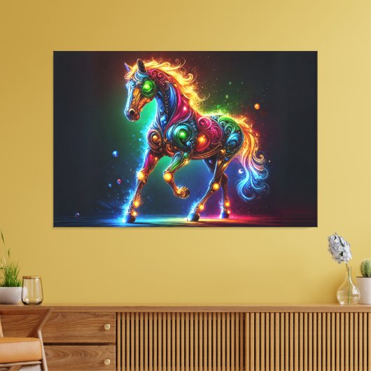 Toile Cheval gracieux (Insitu(Salon))