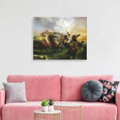 Toile Cheval marocain en action militaire, 1832 (Insitu(Salon))