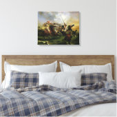 Toile Cheval marocain en action militaire, 1832 (Insitu(Chambre))