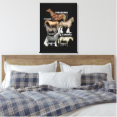 Toile Cheval Naît Cheval Équitation Cadeau Femmes Chevau (Insitu(Chambre))