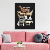 Toile Cheval Naît Cheval Équitation Cadeau Femmes Chevau (Insitu(Salon))
