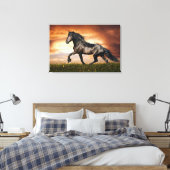 Toile cheval noir (Insitu(Chambre))