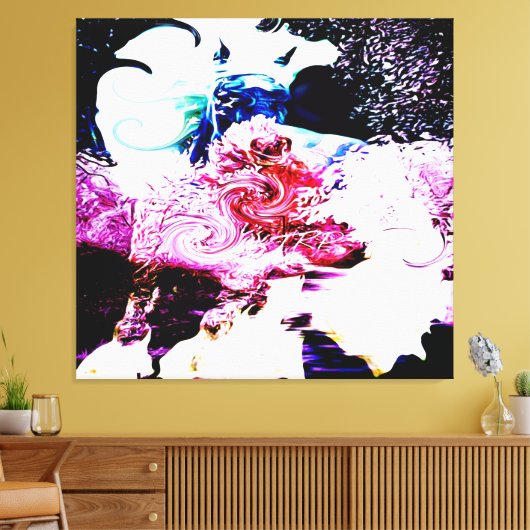 Toile Cheval psychédélique frais 01-01 (Insitu(Salon))