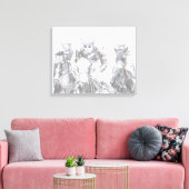 Toile Cheval Racing Jockey Riding Canvas Imprimer (Insitu(Salon))