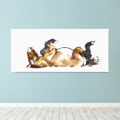 Toile Cheval roulant (Insitu (Plancher de Bois))