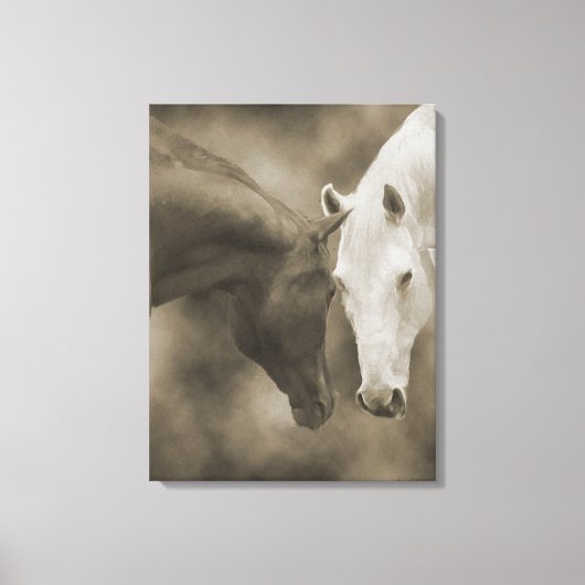 Toile Cheval Salutations Wrap Canvas (Recto)