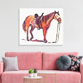 Toile Cheval sauté (Insitu(Salon))