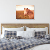 Toile cheval sauvage vintage (Insitu(Chambre))