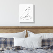 Toile Cheval sur nuage (Insitu(Chambre))