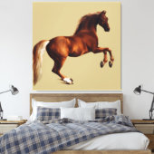 Toile Cheval Whistlejacket par George Stubbs (Insitu(Chambre))