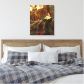 Toile Chevalerie (par Frank Dicksee) (Insitu(Chambre))