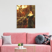 Toile Chevalerie (par Frank Dicksee) (Insitu(Salon))