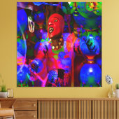 Toile Chevalier africain (Insitu(Salon))