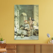 Toile Chevalier et page (Insitu(Salon))
