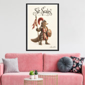 Toile Chevalier Pangolin (Insitu(Salon))