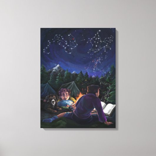 Toile Chevaliers d'été (Recto)