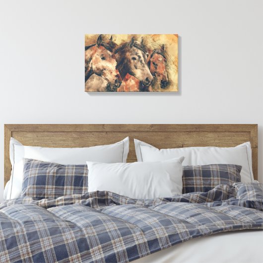Toile Chevaux (Insitu(Chambre))