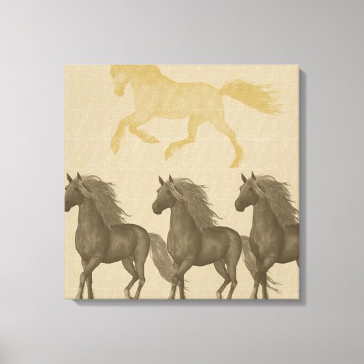 Toile Chevaux (Recto)