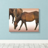 Toile Chevaux (Insitu (Plancher de Bois))