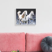 Toile Chevaux à lancer l'oreiller (Insitu(Salon))