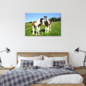 Toile Chevaux Bébés Deux Colts Mignons Doigts (Insitu(Chambre))