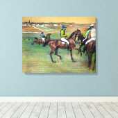Toile Chevaux de course Edgar Degas (Insitu (Plancher de Bois))