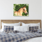 Toile Chevaux d'Imaginaire : Fleurs (Insitu(Chambre))