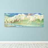 Toile Chevaux du roi Neptune par Walter Crane (Insitu (Plancher de Bois))