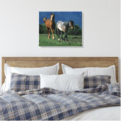 Toile Chevaux Mustang Sauvages (Insitu(Chambre))