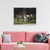 Toile Chevaux Mustang Sauvages 1 (Insitu(Salon))
