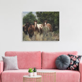 Toile Chevaux Mustang Sauvages 2 (Insitu(Salon))