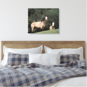 Toile Chevaux Mustang Sauvages 6 (Insitu(Chambre))