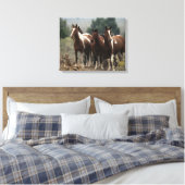 Toile Chevaux Mustang Sauvages 7 (Insitu(Chambre))