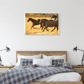 Toile Chevaux sauvages (Insitu(Chambre))