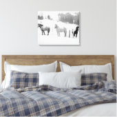 Toile Chevaux sur le Ranch (Insitu(Chambre))