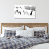 Toile Chevaux sur le Ranch (Insitu(Chambre))