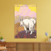 Toile Chèvre de montagne - Parc national de Yellowstone (Insitu(Salon))